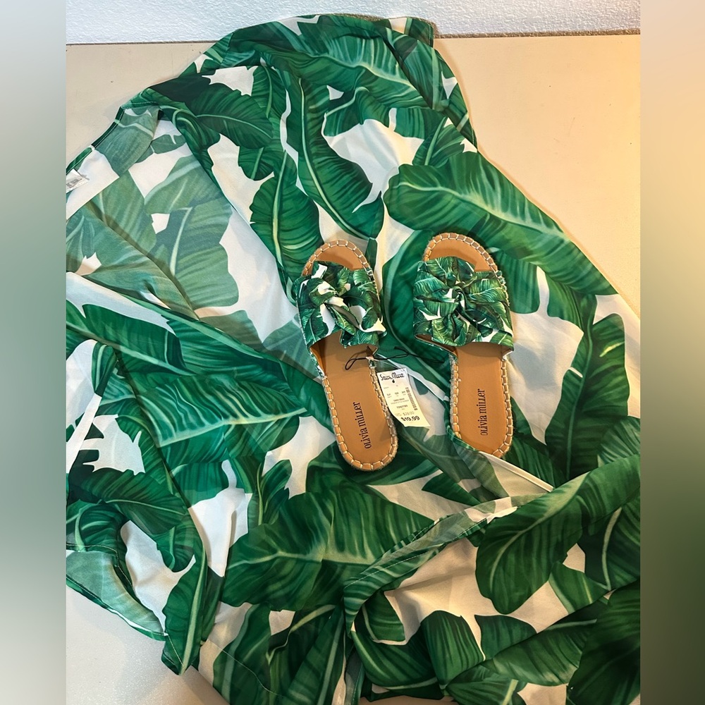 Beach Ensemble Shoes and Kimono!